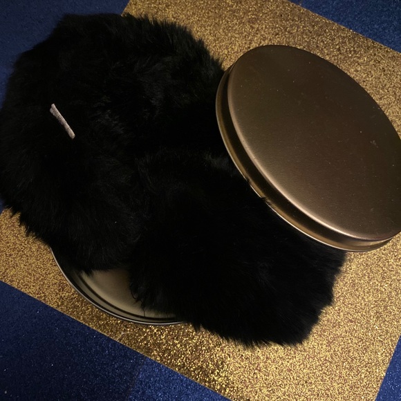 VTG 100% FOX FUR Headband RARE LUX WARM CHIC - Picture 3 of 5